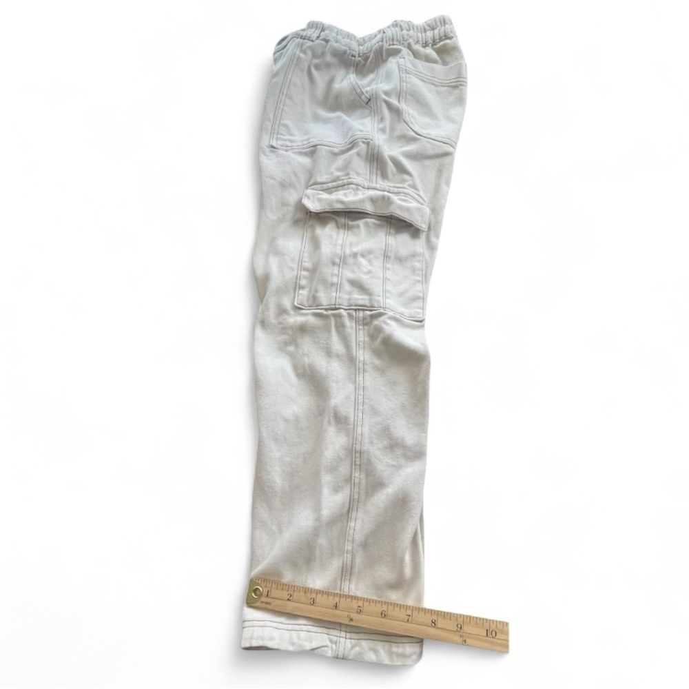 PacSun Women white Cream Cargo Pants Size: Small 100% cotton - Picture 8 of 8